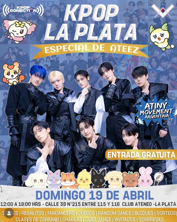 KPOP LA PLATA especial ATEEZ